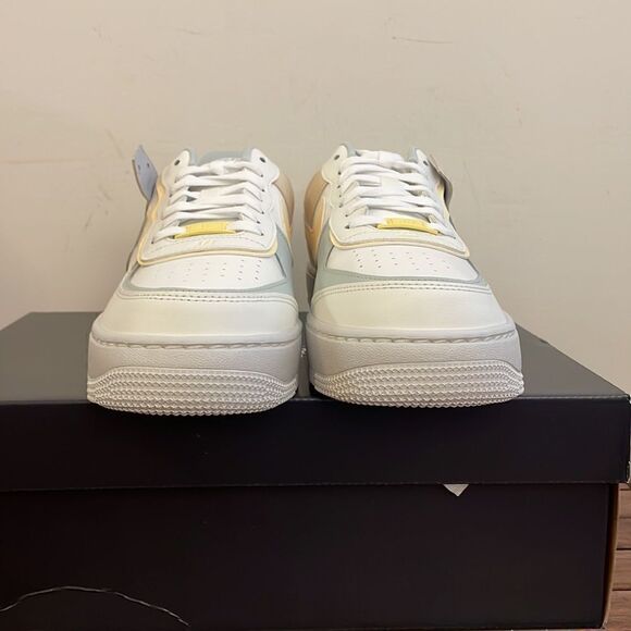 Nike Air Force 1 Shadow Sail Light Silver Citron US Women 9.5/UK 7(DR7883-101) - Picture 6 of 14